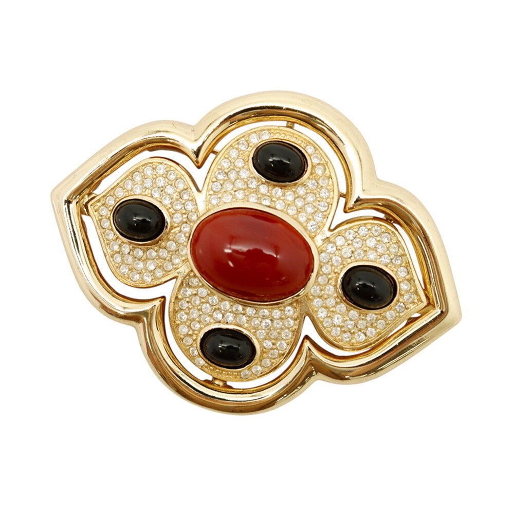 Christian Dior brooch with rhinestones BROACH